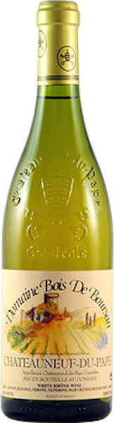 Vin blanc sec « CHÂTEAUNEUF-DU-PAPE » Blanc -Domaine du Bois de Boursan/Versino