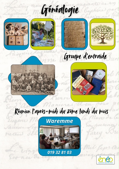 Flyer - Généalogie